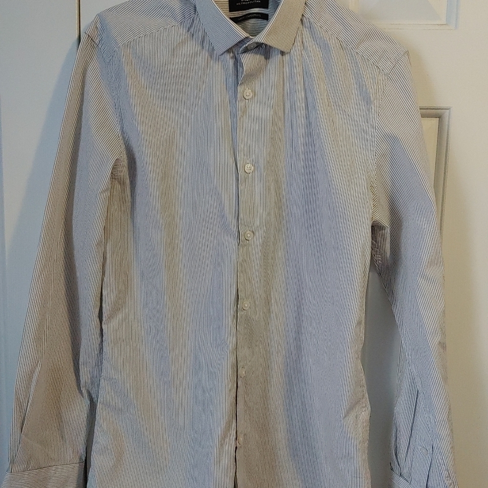 Mexx Métropolitain Men Size‎ 15 Button dress shirt